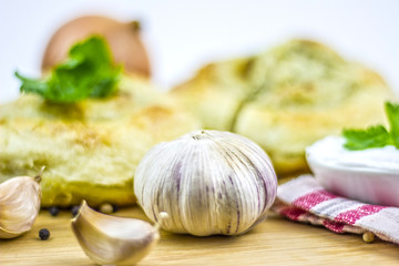 Burek with cheese and/or spinach