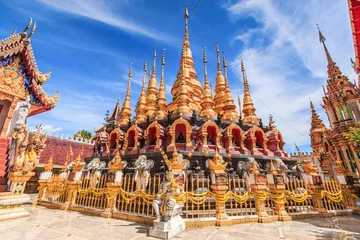 Foto op Canvas Wat Phra Mongkol Kiri in Phrae province of Thailand © Photo Gallery