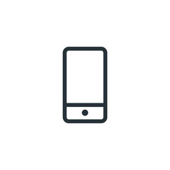 Mobile phone vector icon