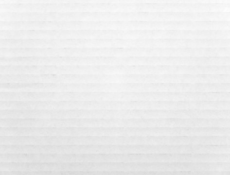 White cardboard sheet