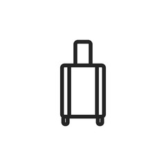 Suitcase vector icon