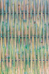 Bamboo fence as background