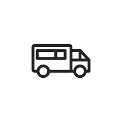 Truck vector icon