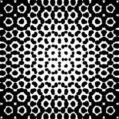 Black and white halftone background template