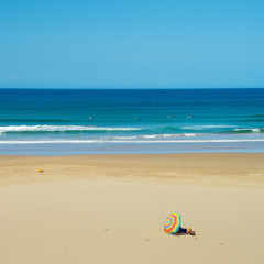 Fototapeta na wymiar Beautiful Beach in Port Stephens