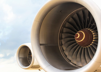 Turbine of airplane wing and jet engine