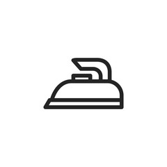 Iron vector icon, clothing symbol. Modern, simple flat vector illustration for web site or mobile app