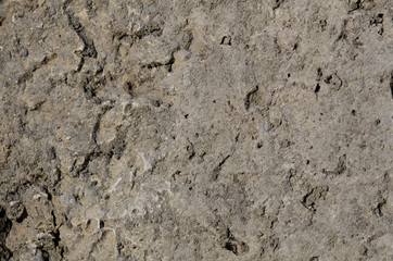 
Background of old concrete monolith with pores.