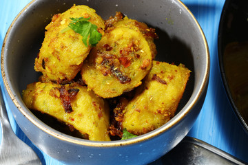 Dry gatte ki sabji or Dhoka