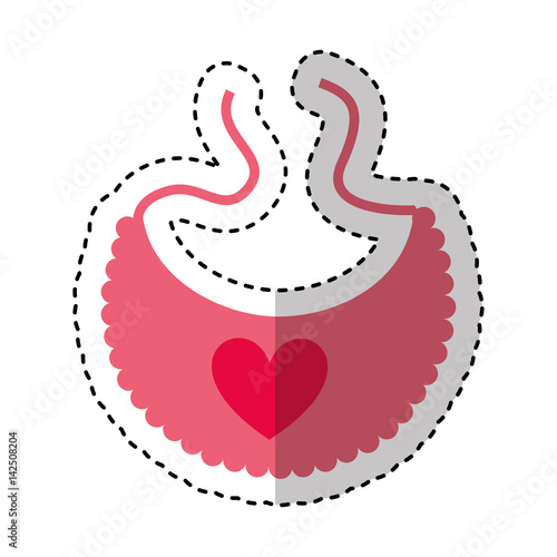 Download "baby bib cute icon vector illustration design" Imágenes ...