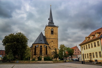 Fototapeta na wymiar Sömmerda, Sankt-Bonifatius-Kirche