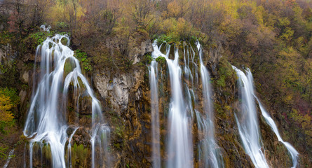 Waterfall, Plitvice Lakes National Park, Croatia
