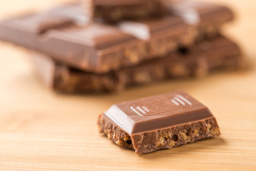 chocolate bar broken