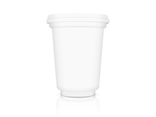 plastic cup for your design and logo
