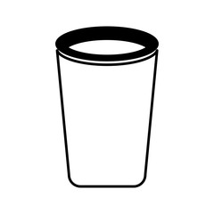 drink glass isolated icon vector illustration design