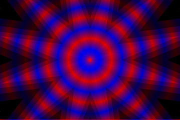 star - abstract geometric background