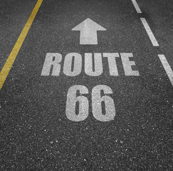 Road Markings - Route 66