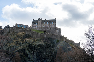 Fototapeta na wymiar Edinburgh Castle, United Kingdom
