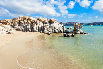 Beach on Paros island