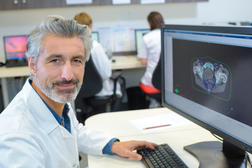 image on the screen