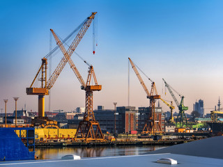 Hafengebiet Bremerhaven 