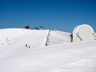 The top of Kalavrita ski center