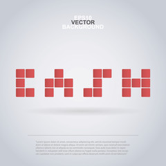 Cash - Pixealated Banner Design 