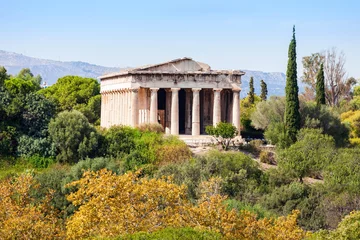 Foto auf Acrylglas Tempel des Hephaistos, Athen © saiko3p