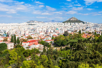 Fototapeta na wymiar Mount Lycabettus in Athens