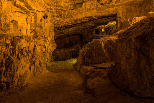 Zedekiah's Cave &mdash; also called Solomon's Quarries &mdash; that runs the length of five city blocks under the Muslim Quarter of the Old City of Jerusalem.