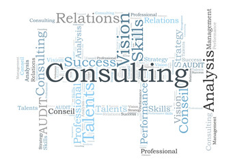 Consulting word cloud