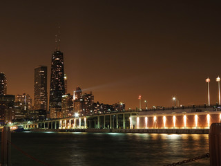 Naklejka premium Chicago Lights