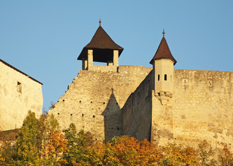 Fototapeta na wymiar Castle in Trencin. Slovakia