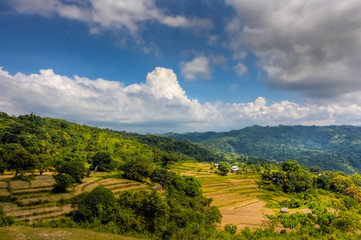 Fototapeta na wymiar Landscape in the Philippines