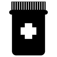 Isolated medicine icon