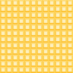 Orange light pattern of large three-dimensional squares