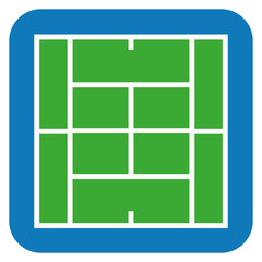 Isolated sport field