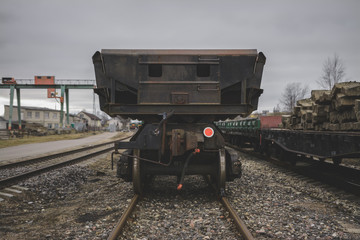 Fototapeta premium Railway platform