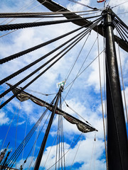Fototapeta premium Old world masts