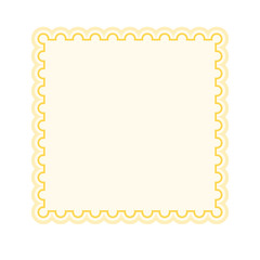 Isolated colored label