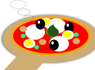 Fototapeta premium PIZZA