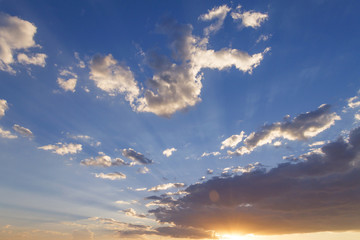 clouds and blue sky