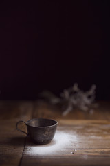 Rustic kitchen dish