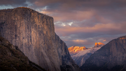 El Capitan & Half Dome