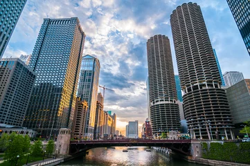 Afwasbaar behang Chicago Chicago