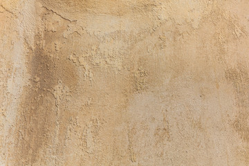 Worn pale yellow wall background