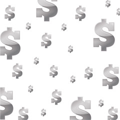 Cash and money background icon vector illustration graphic design