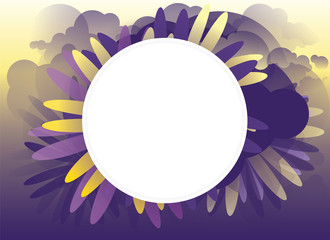 Colorful abstract background, poster, with space for text