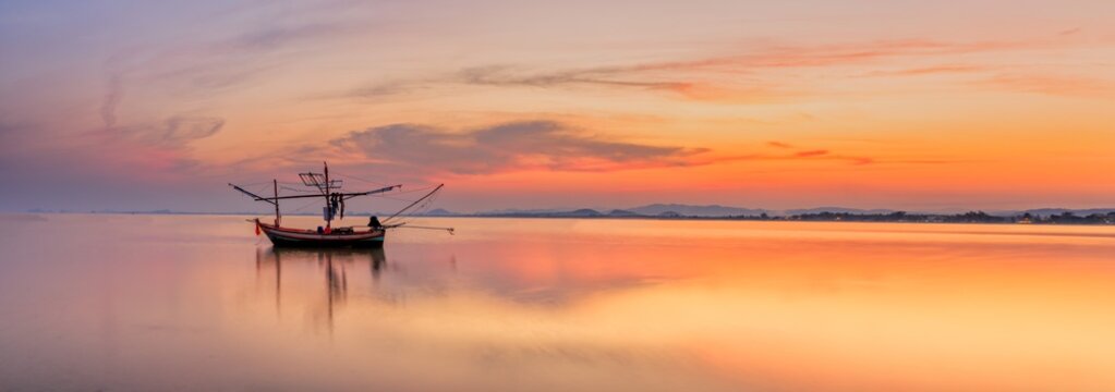 wooden fishing boat