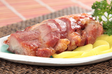 roasted pork